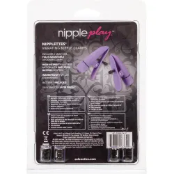 Pinze per Capezzoli vibranti 7 cm viola Pinze per Capezzoli vibranti 7 cm viola