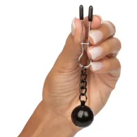 Pinzette per capezzoli con pesi pendenti