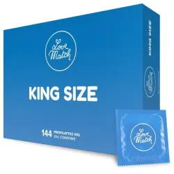 Preservativi XXL love match 144 pz Preservativi XXL love match 144 pz