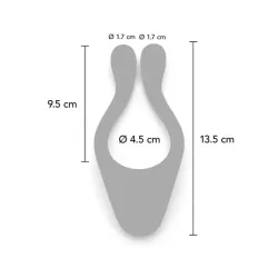 Vibratore di coppia Icon 2 ToyJoy verde Vibratore di coppia Icon 2 ToyJoy verde