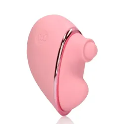 Vibratore tascabile Tapping Heart rosa Vibratore tascabile Tapping Heart rosa