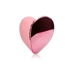 Vibratore tascabile Tapping Heart rosa Vibratore tascabile Tapping Heart rosa