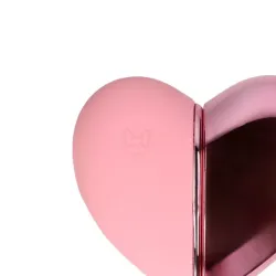 Vibratore tascabile Tapping Heart rosa Vibratore tascabile Tapping Heart rosa