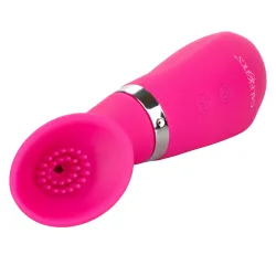 Stimolatore + succhia clitoride fucsia Stimolatore + succhia clitoride fucsia