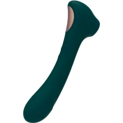 Vibratore + succhia clitoride Quiver verde Vibratore + succhia clitoride Quiver verde