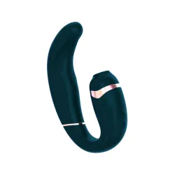 Vibratore doppio My-G nero 17,4 cm Vibratore doppio My-G nero 17,4 cm