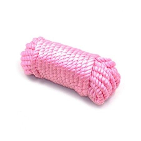 Corda bondage in cotone 10 mt rosa