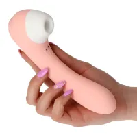 Succhia clitoride e vibratore Pink Obsession