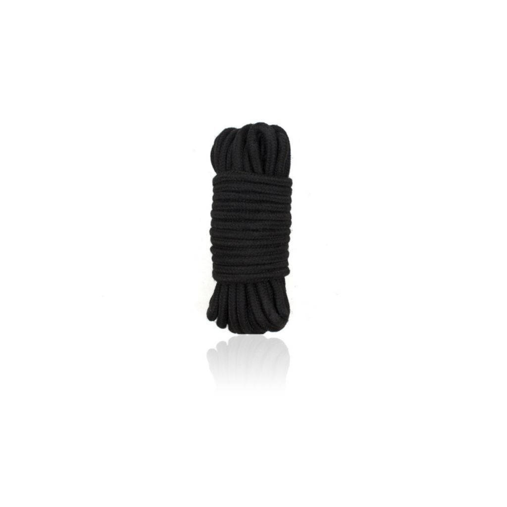 BONDAGE ROPE 10 Mt Nero black corda fetish costrittivo professionale sadomaso