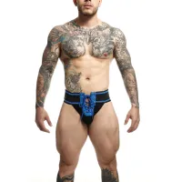 Jockstrap sexy football blu MOB di Malebasics