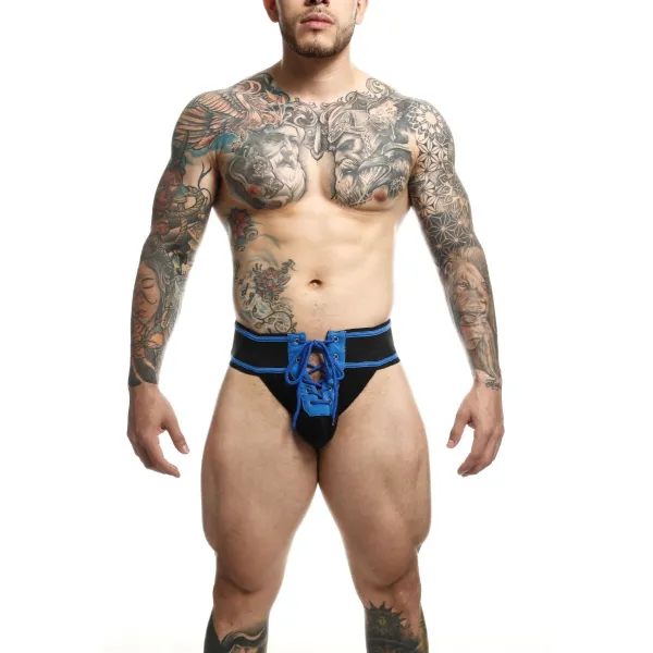 Jockstrap sexy football blu MOB di Malebasics