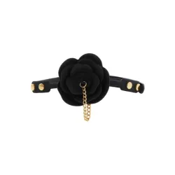 Ball Gag con tappo a rosa nera Taboom Ball Gag con tappo a rosa nera Taboom