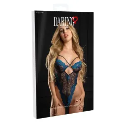 Body sexy pizzo sgambato nero blu admiral Body sexy pizzo sgambato nero blu admiral