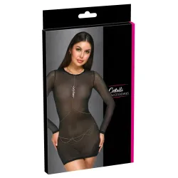 Catena corpo dorata con 6 grandi paillettes Catena corpo dorata con 6 grandi paillettes