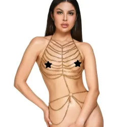 Catena corpo glamour dorata Cottelli Catena corpo glamour dorata Cottelli