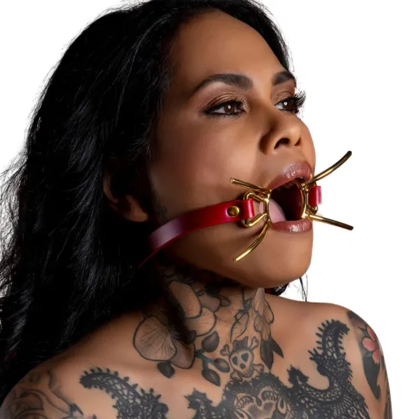 O-Ring Gag bocca aperta Taboom rosso