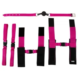 Kit costrittivo bondage rosa Fetish Fantasy Kit costrittivo bondage rosa Fetish Fantasy