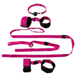 Kit costrittivo bondage rosa Fetish Fantasy Kit costrittivo bondage rosa Fetish Fantasy