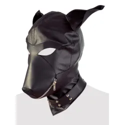 Maschera integrale cane nera unisex Maschera integrale cane nera unisex