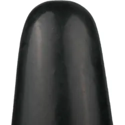 Plug anale lattice gonfiabile nero 20 cm Plug anale lattice gonfiabile nero 20 cm