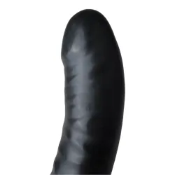 Dildo gonfiabile in lattice nero 20 cm Dildo gonfiabile in lattice nero 20 cm
