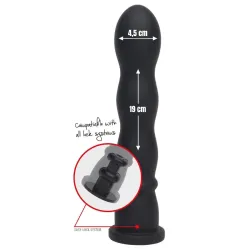 Fallo per macchina del sesso Wave Dong 19 cm Fallo per macchina del sesso Wave Dong 19 cm
