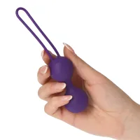 Palline vaginali in silicone soft viola