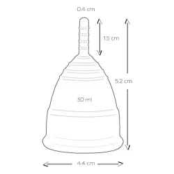 Coppette Mestruali Large intimate health 2 pz