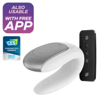 Vibratore di coppia Double Fun bianco