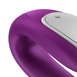 Vibratore di coppia Double Fun viola Vibratore di coppia Double Fun viola