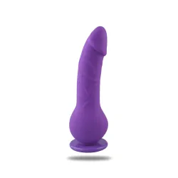 Cintura strapon e fallo Naughty viola 14 cm Cintura strapon e fallo Naughty viola 14 cm