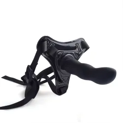 Cintura strapon e fallo Active nera 12 cm Cintura strapon e fallo Active nera 12 cm