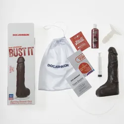 Fallo realistico squirting brown 23.5 cm Fallo realistico squirting brown 23.5 cm