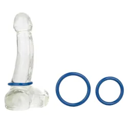 Anelli fallici Tri-Rings blu 3 pz Anelli fallici Tri-Rings blu 3 pz