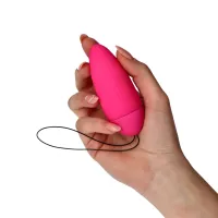 Ovetto vibrante Ripple Egg fucsia 9 cm