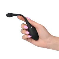 Uovo vibrante Egg Sinner con telecomando nero