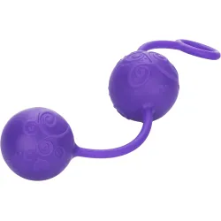 Kit vaginale Palline e ovetto vibrante viola Kit vaginale Palline e ovetto vibrante viola