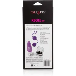 Kit vaginale Palline e ovetto vibrante viola Kit vaginale Palline e ovetto vibrante viola