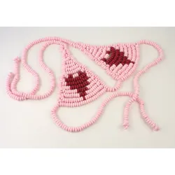Reggiseno commestibile candy bra con cuore Reggiseno commestibile candy bra con cuore