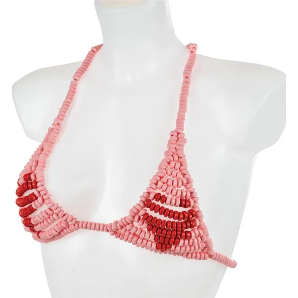 Reggiseno commestibile candy bra con cuore