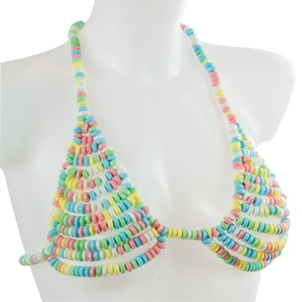 Reggiseno commestibile candy bra