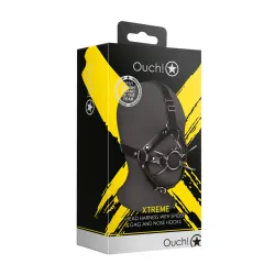 Imbracatura viso con Spider Gag nera Imbracatura viso con Spider Gag nera