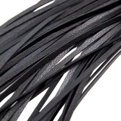 Frusta bondage Flogger Long Leather nera Frusta bondage Flogger Long Leather nera