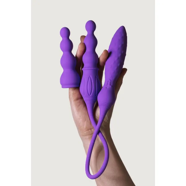 Plug doppio con vibrazione