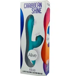 Vibratore rabbit e succhia clito turchese Vibratore rabbit e succhia clito turchese