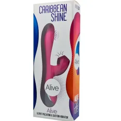 Vibratore rabbit e succhia clitoride fucsia Vibratore rabbit e succhia clitoride fucsia
