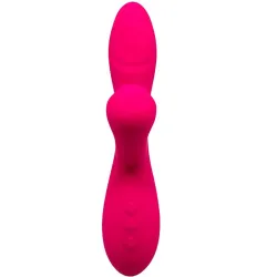 Vibratore rabbit e succhia clitoride fucsia Vibratore rabbit e succhia clitoride fucsia