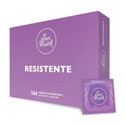 Preservativi Resistenti 144 Pz Love Match Preservativi Resistenti 144 Pz Love Match