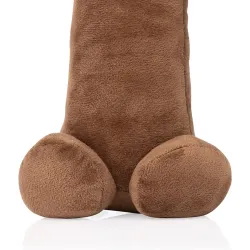 Pene Peluche penis plushie marrone 30 cm Pene Peluche penis plushie marrone 30 cm