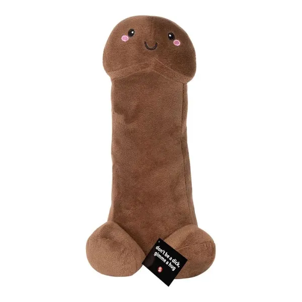 Pene Peluche penis plushie marrone 30 cm